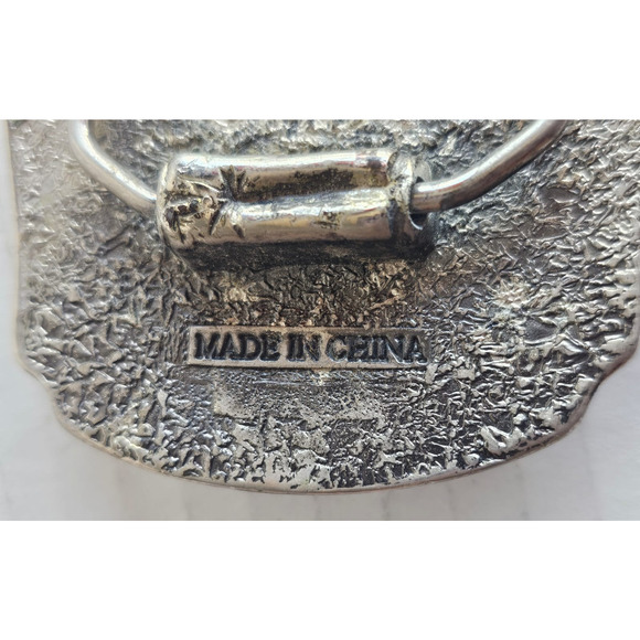 Vintage Levi's Strauss & Co. Two Horse Brand Limited Edition Belt Buckle Alloy - Picture 3 of 8